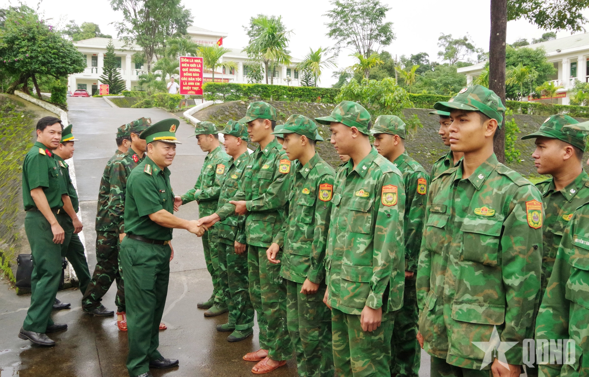 Bộ đội Biên phòng tỉnh Lâm Đồng hỗ trợ xây trường phổ thông nội trú liên cấp